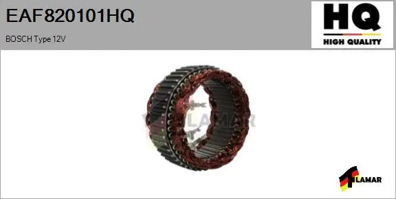 Stator, alternator (EAF820101HQ)