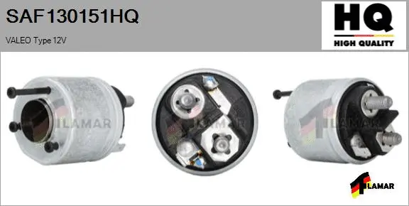 Solenoid Switch, starter (SAF130151HQ)