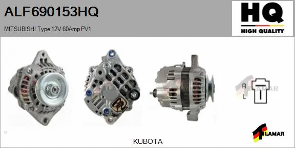 Alternator (ALF690153HQ)