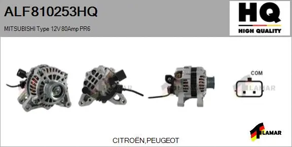 Alternator (ALF810253HQ)
