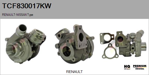 Charger, charging (supercharged/turbocharged) (TCF830017KW)