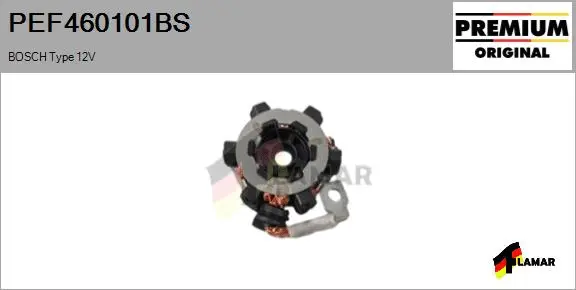 Holder, carbon brushes (PEF460101BS)