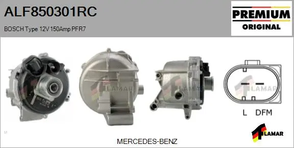 Alternator (ALF850301RC)