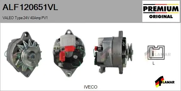 Alternator (ALF120651VL)