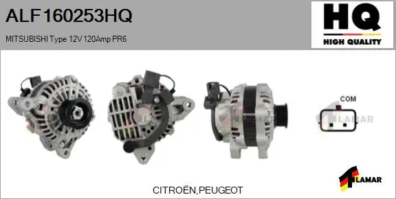 Alternator (ALF160253HQ)