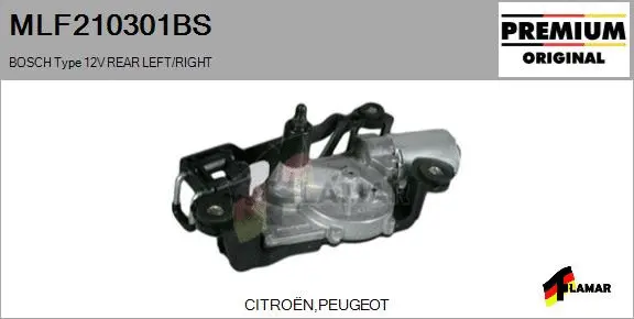 Wiper Motor (MLF210301BS)