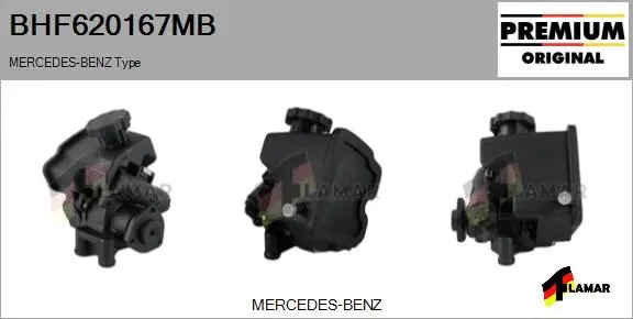 Hydraulic Pump, steering (BHF620167MB)