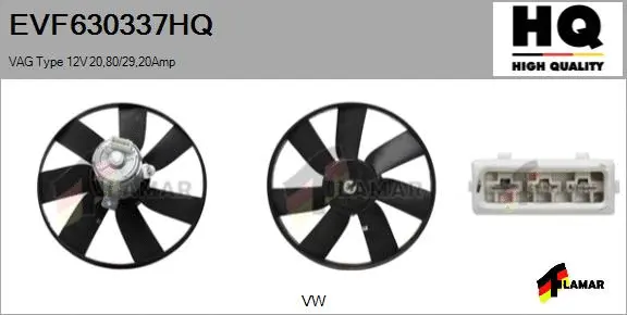 Fan, engine cooling (EVF630337HQ)