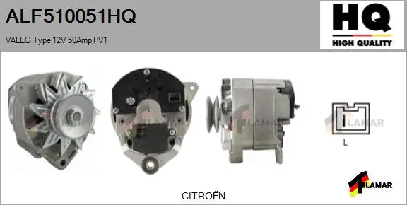 Alternator (ALF510051HQ)