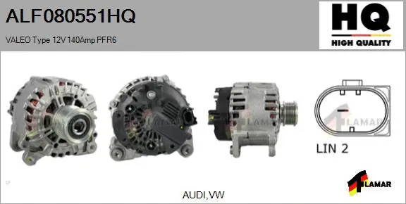Alternator (ALF080551HQ)