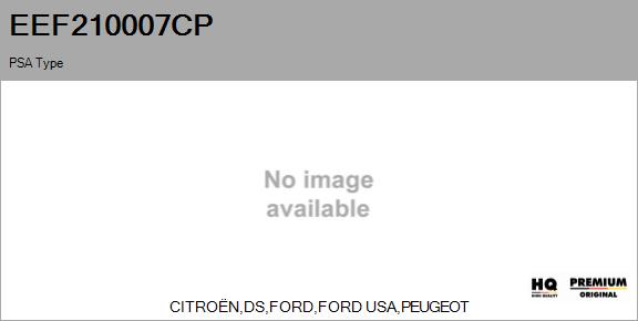 Cooler, exhaust gas recirculation (EEF210007CP)