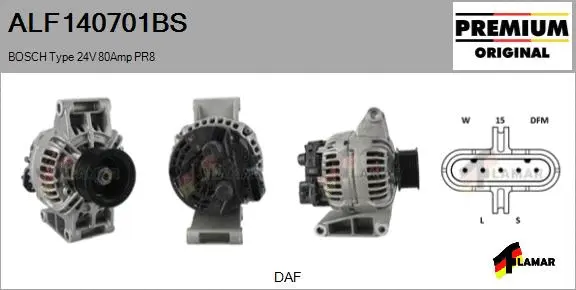 Alternator (ALF140701BS)
