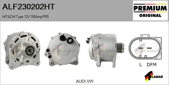 Alternator (ALF230202HT)