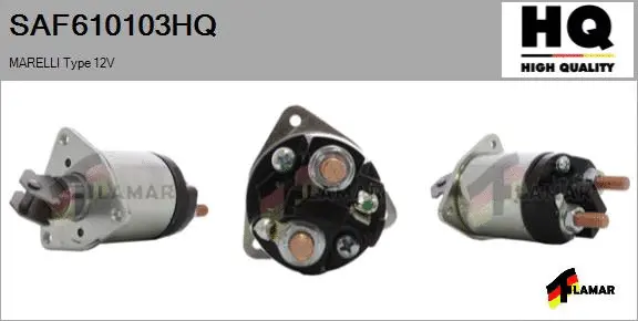 Solenoid Switch, starter (SAF610103HQ)