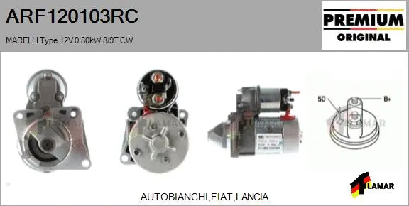 Starter (ARF120103RC)