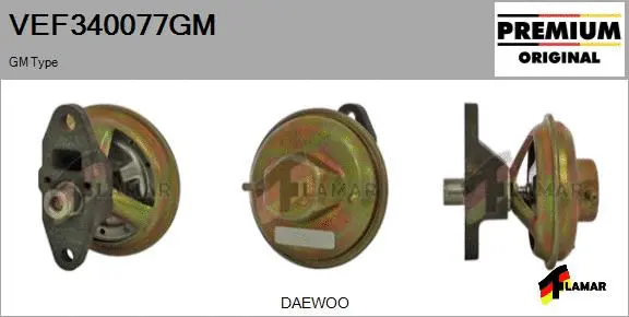 EGR Valve (VEF340077GM)