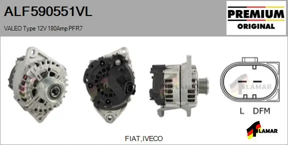 Alternator (ALF590551VL)