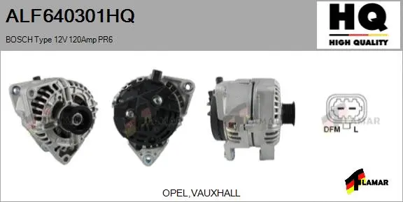 Alternator (ALF640301HQ)