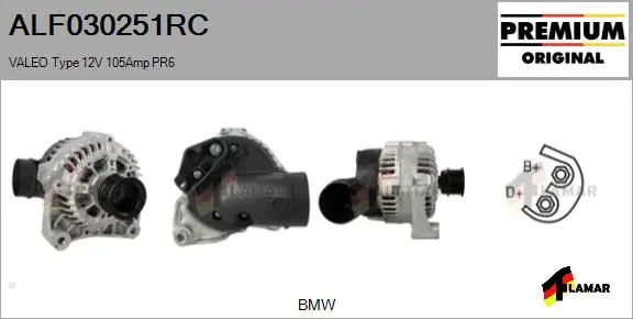 Alternator (ALF030251RC)