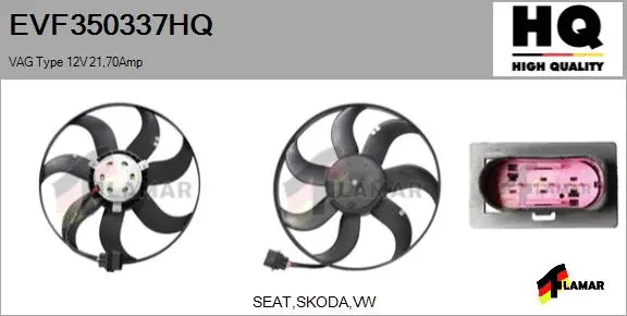Fan, engine cooling (EVF350337HQ)