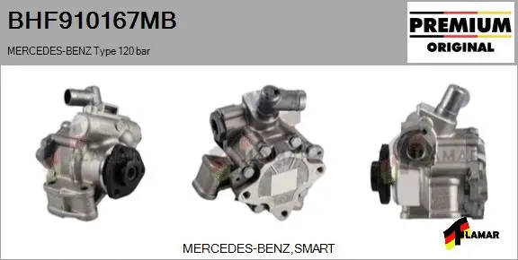 Hydraulic Pump, steering (BHF910167MB)