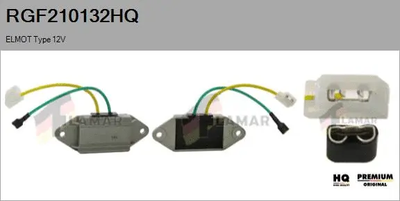 Alternator Regulator (RGF210132HQ)