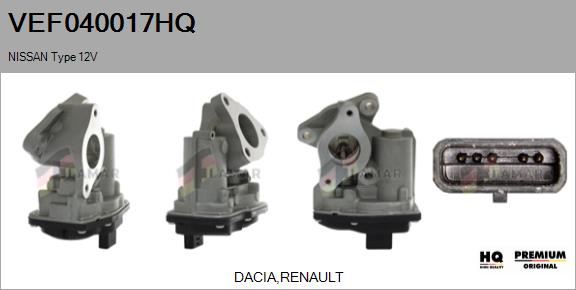 EGR Valve (VEF040017HQ)