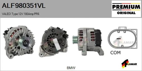 Alternator (ALF980351VL)