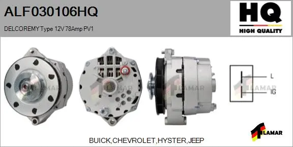 Alternator (ALF030106HQ)