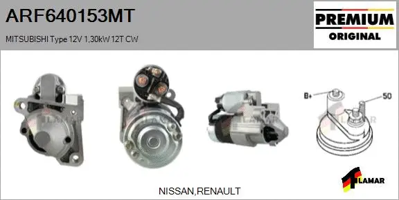 Starter (ARF640153MT)