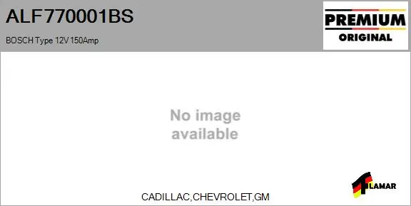 Alternator (ALF770001BS)