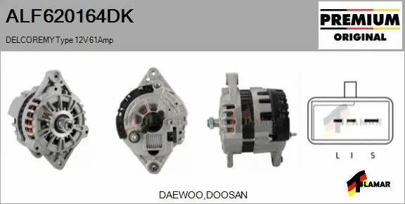 Alternator (ALF620164DK)