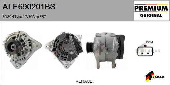 Alternator (ALF690201BS)