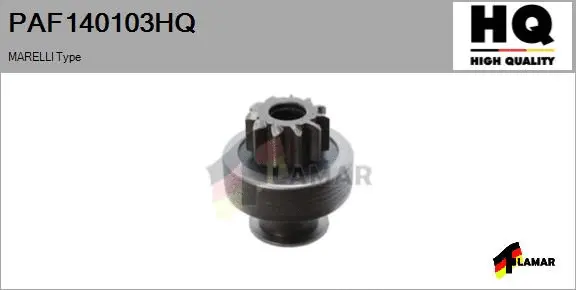 Pinion, starter (PAF140103HQ)