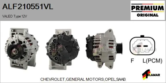 Alternator (ALF210551VL)