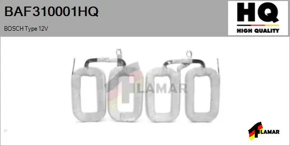 Field Winding, starter (BAF310001HQ)