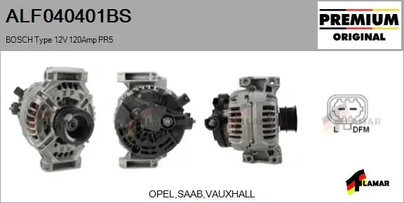 Alternator (ALF040401BS)
