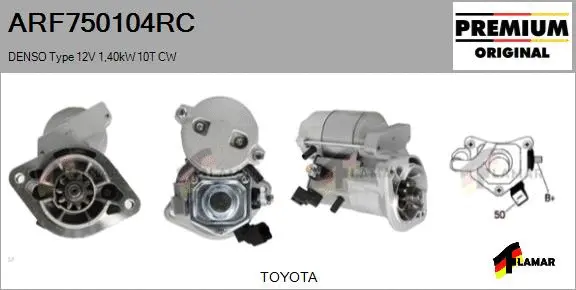 Starter (ARF750104RC)