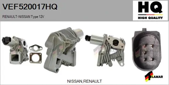 EGR Valve (VEF520017HQ)