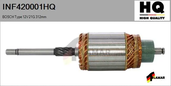 Armature, starter (INF420001HQ)