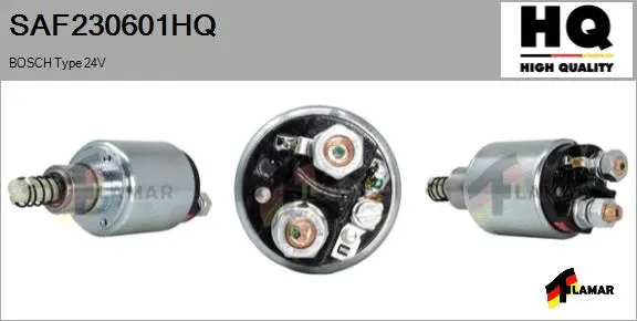 Solenoid Switch, starter (SAF230601HQ)