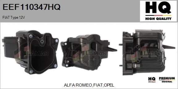 Cooler, exhaust gas recirculation (EEF110347HQ)