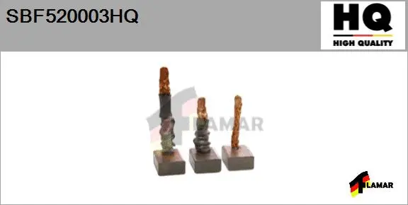 Carbon Brush, starter (SBF520003HQ)