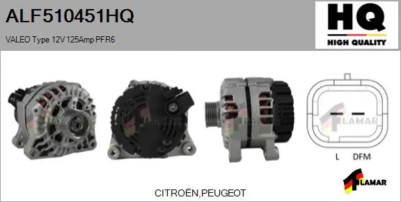 Alternator (ALF510451HQ)