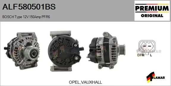 Alternator (ALF580501BS)