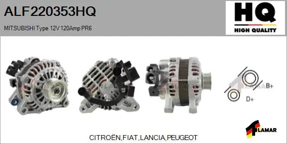 Alternator (ALF220353HQ)