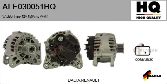 Alternator (ALF030051HQ)