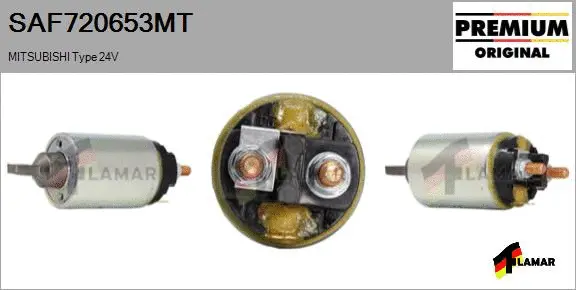 Solenoid Switch, starter (SAF720653MT)