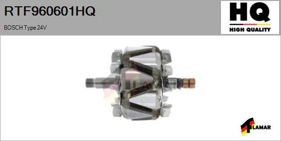 Rotor, alternator (RTF960601HQ)