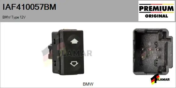 Switch, window regulator (IAF410057BM)